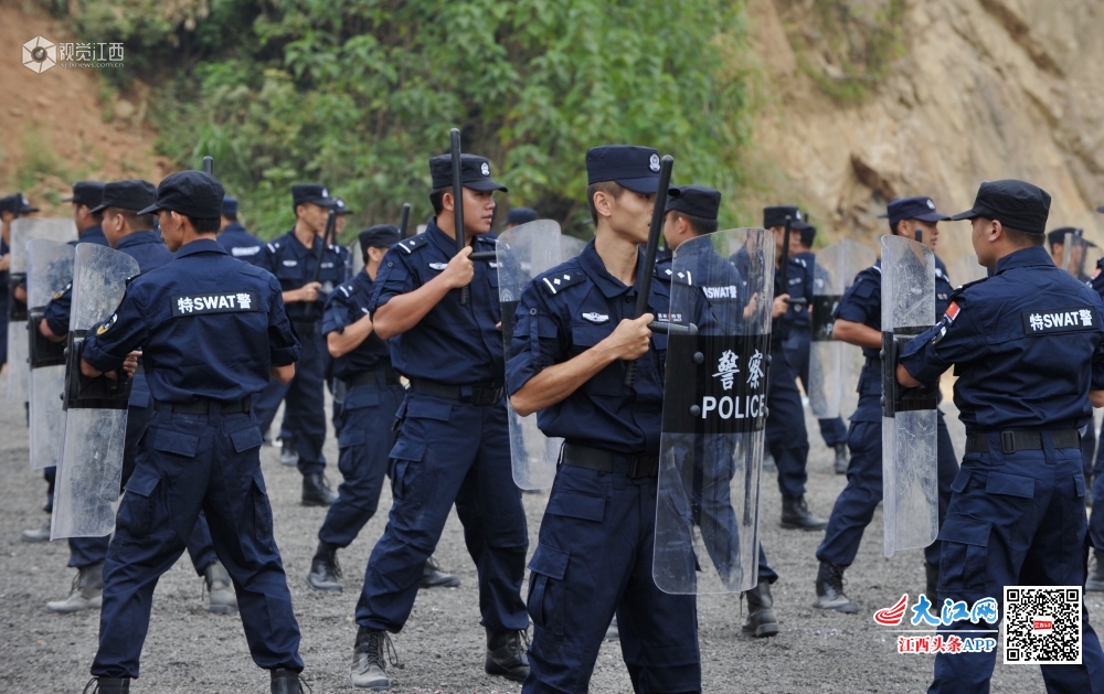 号令一出，动若风发！江西全警实战大练兵场面超燃