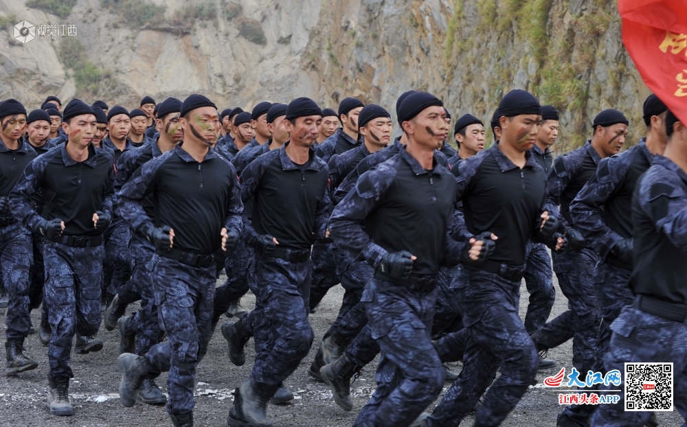 号令一出，动若风发！江西全警实战大练兵场面超燃