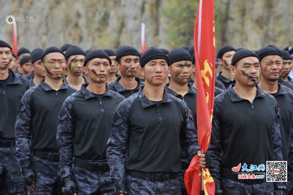 号令一出，动若风发！江西全警实战大练兵场面超燃