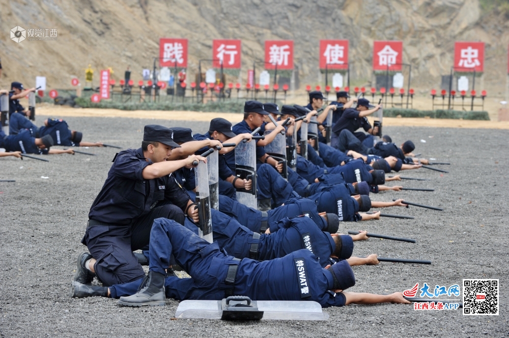 号令一出，动若风发！江西全警实战大练兵场面超燃