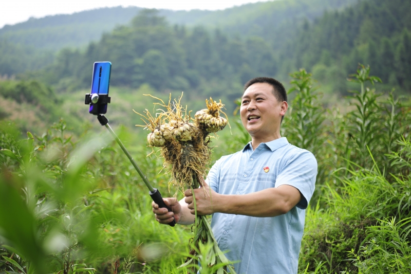 江西万载：党员“宝宝”云端带货