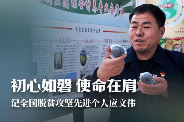 初心如磐 使命在肩——记全国脱贫攻坚先进个人应文伟