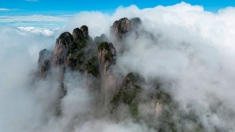 【视频】江西上饶：三清山仙境 天然画卷